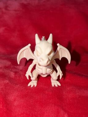 Mini Charizard Skeleton Figurine